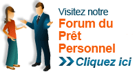 Forum du Credit personnel en ligne